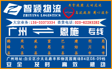 广州到恩施物流公司
